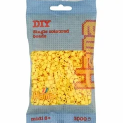Dan Import-HAMA® Basteln>Perlen Hellgelb 1000 Stück