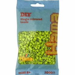 Dan Import-HAMA® Basteln>Perlen Lime 1000 Stück
