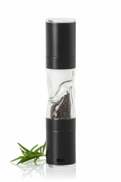Adhoc Gewürzmühlen, Spender Und Mörser>Pfeffer- u. Salz-Doppelmühle Duomill Pure Edelstah