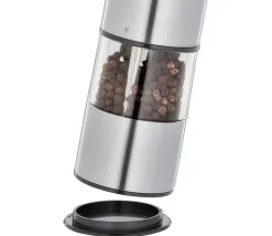 Cilio Gewürzmühlen, Spender Und Mörser>Pfeffer- und Salzmühle BERGAMO, elektr. 2er Set