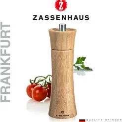 Zassenhaus Gewürzmühlen, Spender Und Mörser>Pfeffermühle Frankfurt 18 cm Bambus