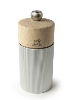 Peugeot Gewürzmühlen, Spender Und Mörser>Pfeffermühle Line Aluminium/Natur 12 cm
