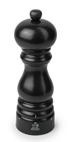 Peugeot Gewürzmühlen, Spender Und Mörser>Pfeffermühle Paris Holz Satinschwarz USelect 18 cm