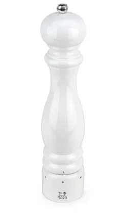 Peugeot Gewürzmühlen, Spender Und Mörser>Pfeffermühle Paris Weiß Lackiert USelect 30 cm