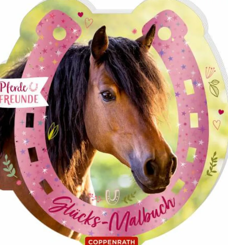COPPENRATH SPG Malen Und Zeichnen>Pferdefreunde - Glücks-Malbuch