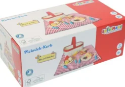 SpielMaus Kaufladen Und Spielküche>Picknick Korb, 18 Teile