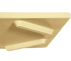 Küchenprofi Backzubehör>Pizza Stein mit Fuß, rechteckig, 40 x 35,5 cm