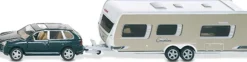 Siku Fahrzeuge Und Fluggeräte>PKW mit Wohnwagen 2542