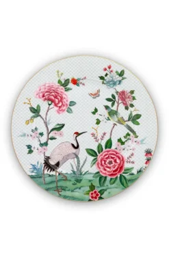 Pip Studio Farbe>Platzteller „Blushing Birds", weiß, Ø: 32cm