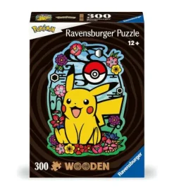 Ravensburger Erwachsenenpuzzle|Geschenkartikel Für Große>Pokemon Pikachu - Holzpuzzle 300 Teile