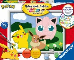 Ravensburger Malen Und Zeichnen>Pokémon Abenteuer - Malen nach Zahlen