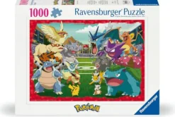 Ravensburger Erwachsenenpuzzle>Pokémon Kräftemessen - Puzzle 1000 Teile