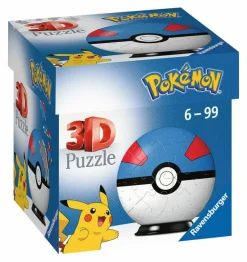 Ravensburger 3D Puzzle>Pokémon Pokéballs: Superball - 3D Puzzle 54 Teile