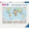 Ravensburger Erwachsenenpuzzle>Politische Weltkarte - Puzzle 1000 Teile