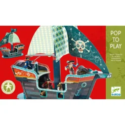Djeco 3D Puzzle>Pop to play: Piratenschiff 3D
