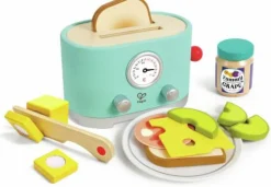 Toynamics Kaufladen Und Spielküche>Pop-up-Toaster-Set „Kling