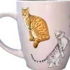 COPPENRATH SPG Henkelbecher>Porzellan-Tasse Katzen - I love cats & dogs