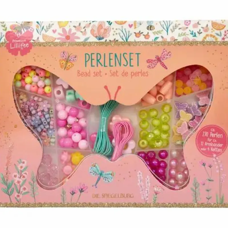 COPPENRATH SPG Basteln>Prinzessin Lillifee - Perlenset in Schmetterlingsd