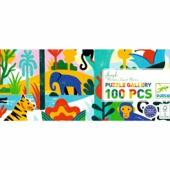 Djeco Kinderpuzzle>Puzzle Gallerie: Dschungel, 100 Teile