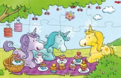 Haba Kinderpuzzle>Puzzles Einhorn Glitzerglück – Rosalie & Friends