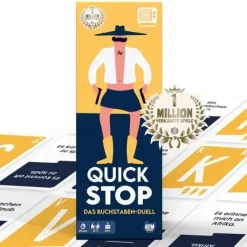 ATM Gaming Familien- Und Gesellschaftsspiele>Quickstop - Das Buchstaben-Duell