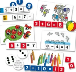 Noris Lernspiele>Rechnen 1+2 Klasse