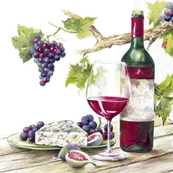 IHR Servietten|Servietten Und Serviettenringe>RED WINE TASTING Lunch-Servietten L1027600