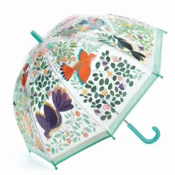 Djeco Regenschirme>Regenschirm: Vögel und Blätter