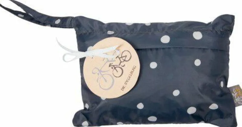 COPPENRATH SPG Fahrradzubehör>Regenschutz für Fahrrad Kindersitz grau getupft