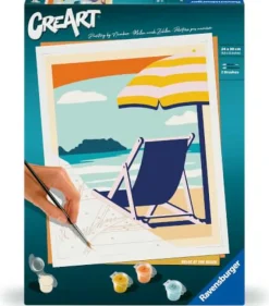 Ravensburger Malen Und Zeichnen>Relax at the Beach - Malen nach Zahlen