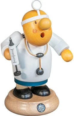 Müller GmbH Dekoration>Räuchermann Arzt, 13x16cm