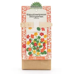 Die Stadtgärtner Geschenkideen>Saatgeschwister Minigarten Kapuzinerkresse (Bio)