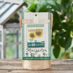 Die Stadtgärtner Geschenkideen>Saatgeschwister Minigarten Sonnenblume (Bio)