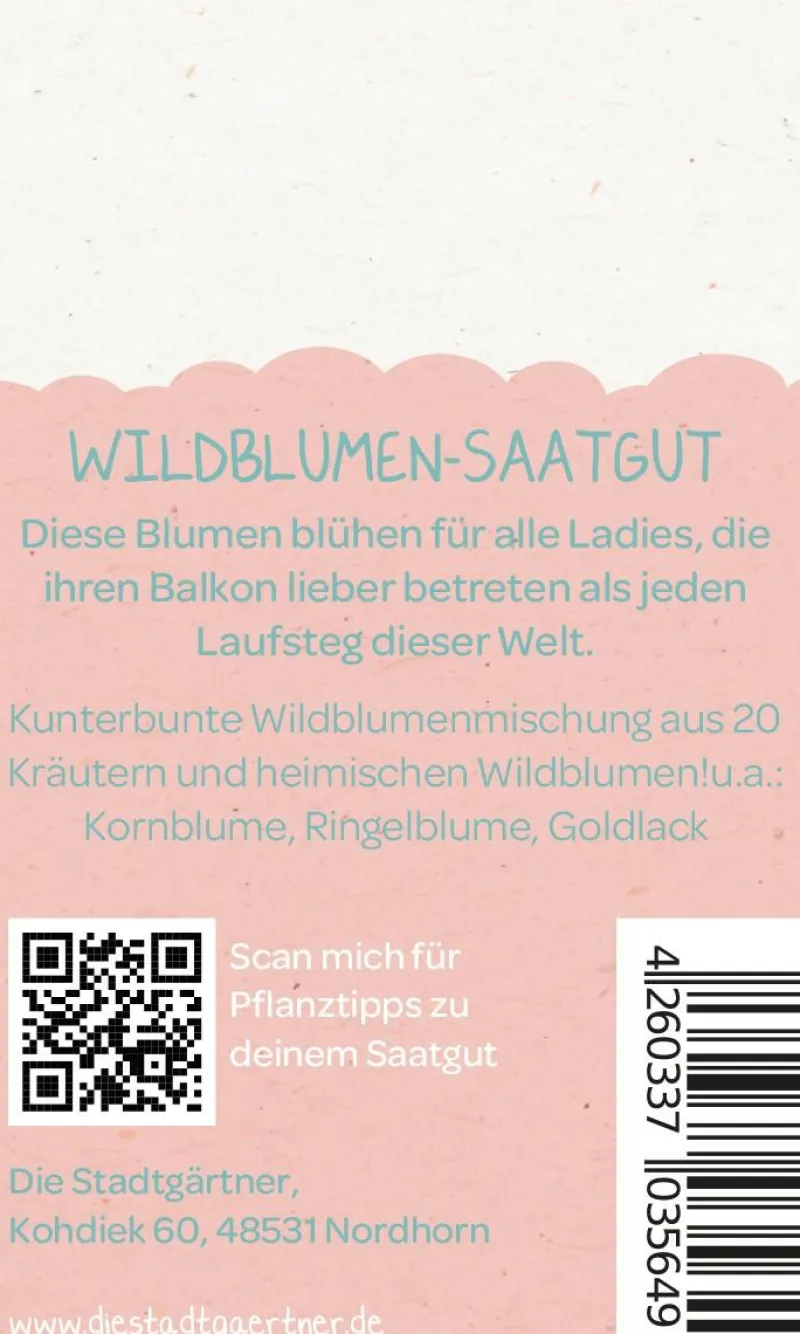 Die Stadtgärtner Geschenkideen>Saatgrüße- Gummistiefel sind meine Pumps