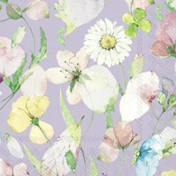 IHR Servietten|Servietten Und Serviettenringe>SADA light lilac Lunch-Servietten L 953189
