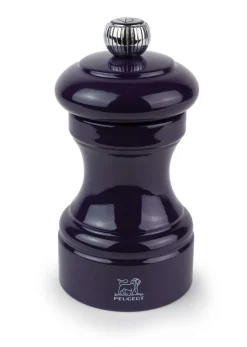 Peugeot Gewürzmühlen, Spender Und Mörser>Salzmühle Bistro Holz Aubergine 10 cm
