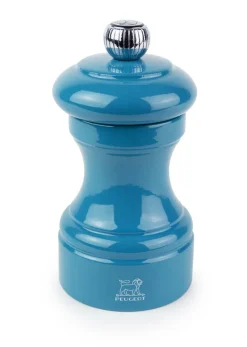 Peugeot Gewürzmühlen, Spender Und Mörser>Salzmühle Bistro Holz Pazifikblau 10 cm