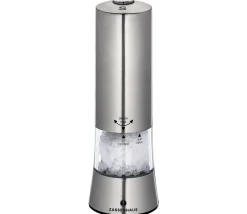Zassenhaus Gewürzmühlen, Spender Und Mörser>Salzmühle Gera elektrisch 18 cm Edelstahl