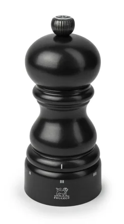Peugeot Gewürzmühlen, Spender Und Mörser>Salzmühle Paris Holz Satinschwarz USelect 12 cm