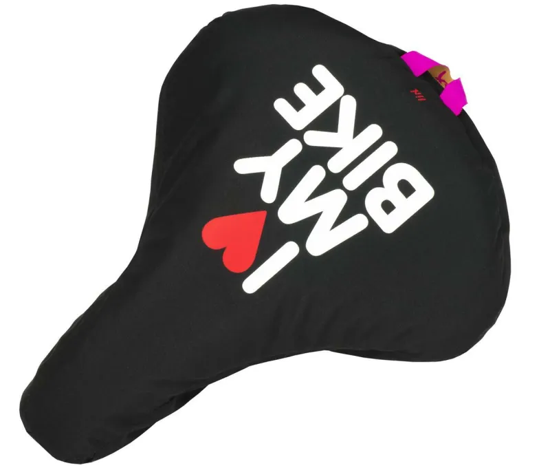 Liix Fahrradzubehör>Sattelbezug I Love My Bike schwarz