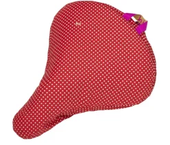 Liix Fahrradzubehör>Sattelbezug Polka Dot rot, Polka Dots red