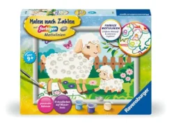 Ravensburger Malen Und Zeichnen>Schaf mit Lämmchen - Malen nach Zahlen
