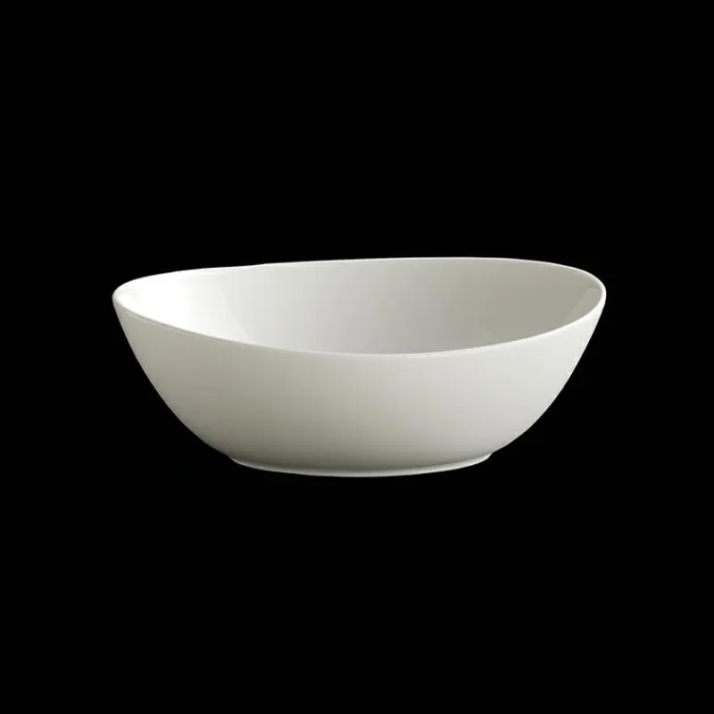 Dibbern Weiß>Schale 18 cm 0,60 l oval Motion Weiss Fine Bone