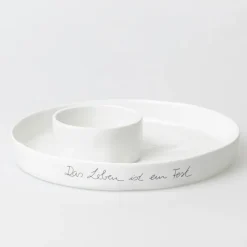Räder Schalen>Schale „Das Leben ist ein Fest", Ø:25cm, H.5cm