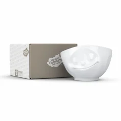 58 fiftyeight Weiß>Schale Glücklich, weiß 1000ml