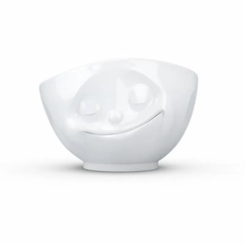 58 fiftyeight Weiß>Schale Glücklich, weiß 1000ml