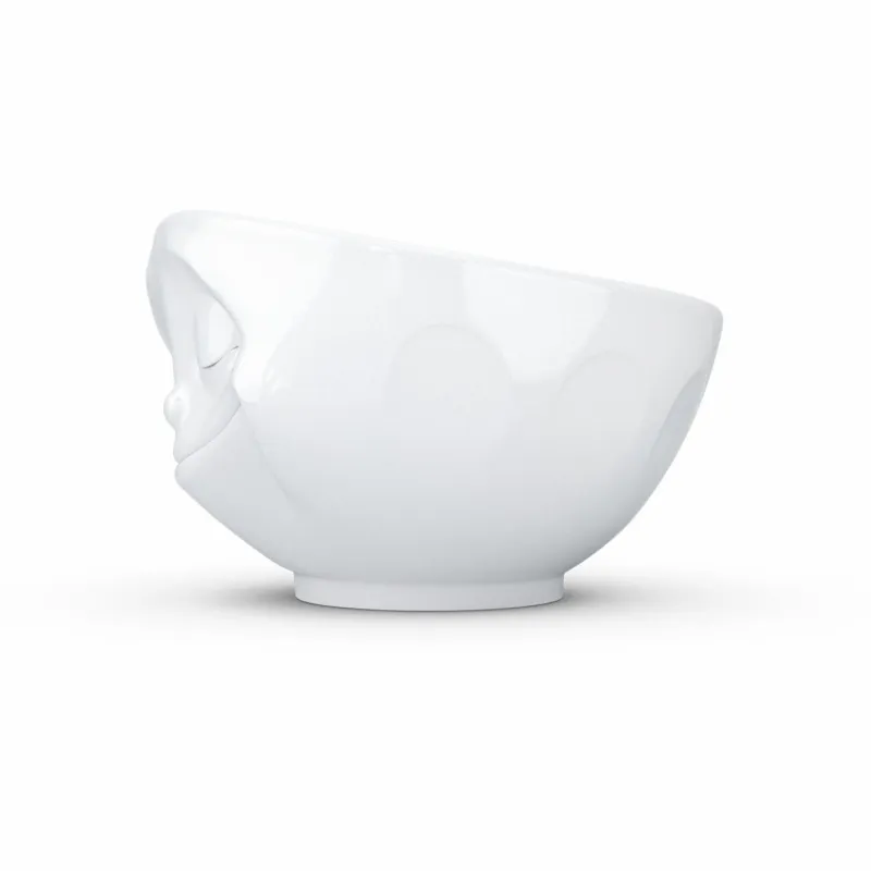 58 fiftyeight Weiß>Schale Glücklich, weiß 1000ml