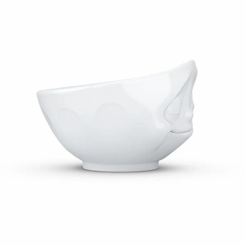 58 fiftyeight Weiß>Schale Glücklich, weiß 1000ml