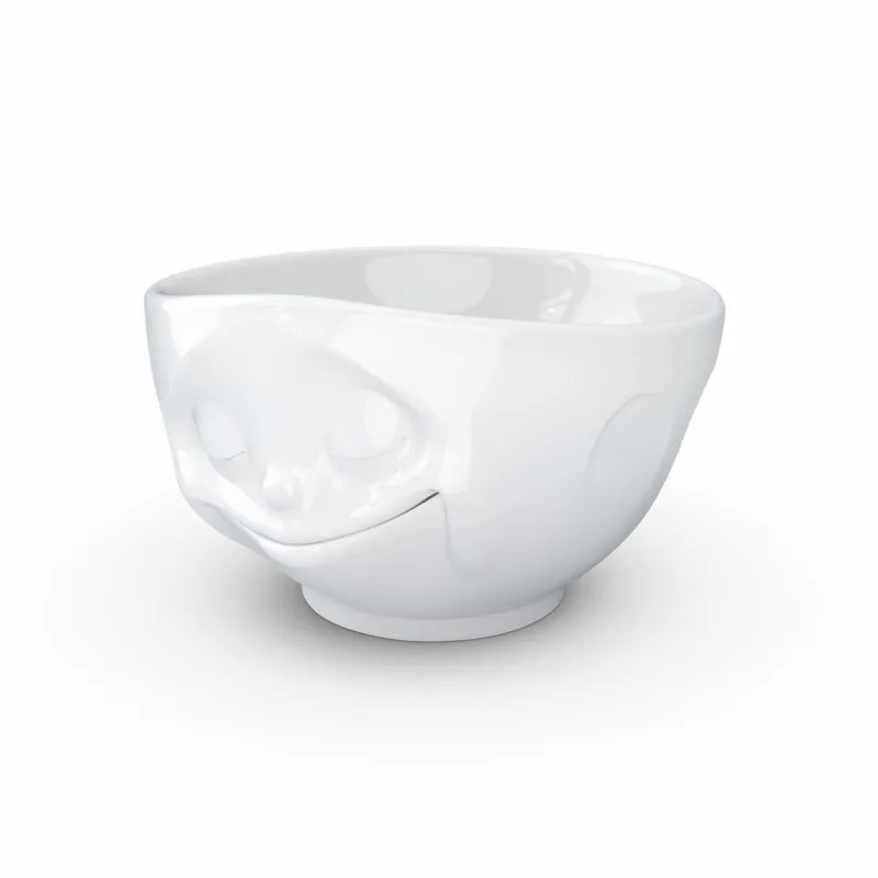 58 fiftyeight Weiß>Schale Glücklich, weiß 1000ml