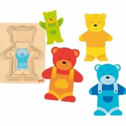 Gollnest & Kiesel Kleinkindpuzzle|Spielen>Schichtenpuzzle Bär